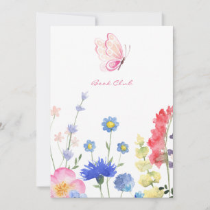 Convite Clube Floral Russo Personalizado