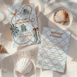 Convite Coastal Cowgirl Bachelorette