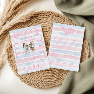 Convite Coastal Cowgirl Bachelorette