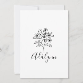 Convite Cobertor de Fleece