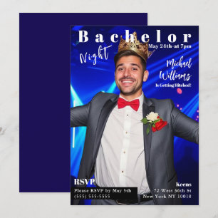 Convite Cobrir Solteiro Night Magazine