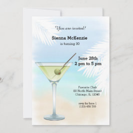 Convite Cocktail de Verão