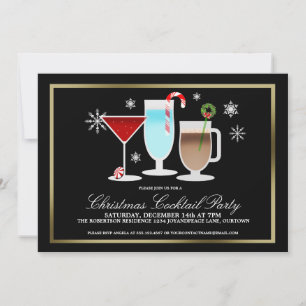 Convite Cocktail do Natal