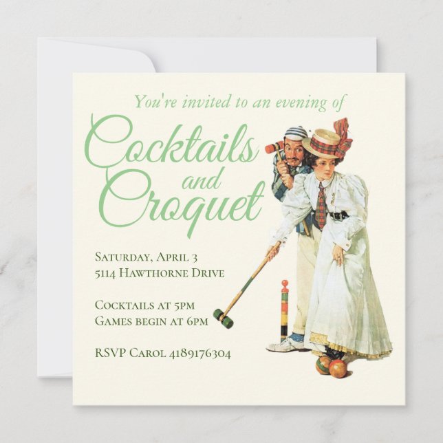 Convite Cocktail Invitation (Frente)