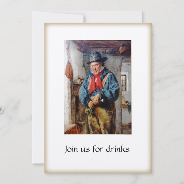 Convite Cocktail irlandeses do partido das bebidas do (Frente)