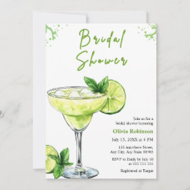 Convite Cocktail Margs & Matrimony Margarita Bridal Shower