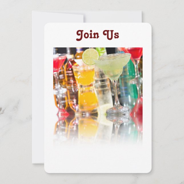 CONVITE "COCKTAILS GALORE" (Frente)