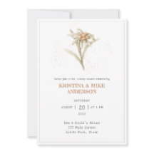 Código QR Chá de fraldas Flor Alpino Edelweiss