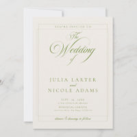 Código QR da Web de Detalhes de Casamento Verde Ma