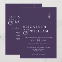 Código QR de casamento com monograma elegante mode