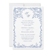 Código QR de Casamento de Frame Floral do Ornament