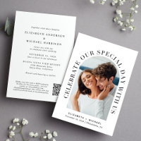 Código QR de Foto de Arch Elegante Tudo em Um Casa