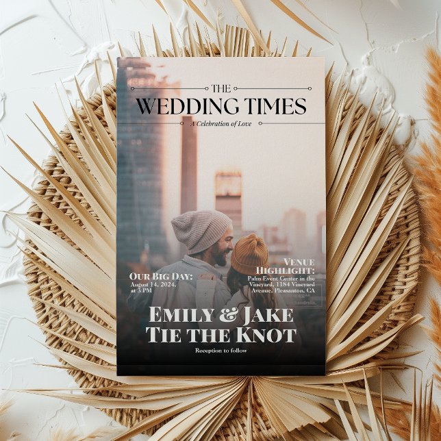 Convite Código QR do Cobrir da Revista Fotográfica Moderna (Criador carregado)