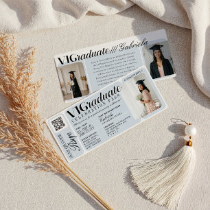 Convite Código QR do Tíquete de Evento de Festa de formatu