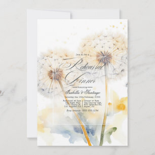 Convite Código QR para Jantar de Treino de Casamento Dande