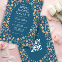 Código QR PERSONALIZADO do Chá de panela de Tea Pa