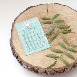 Convite Coelhinho Branco Que Conhece O Melhor Jogo De Chá 