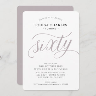 Convite Cogumelo moderno com script chic de aniversário el