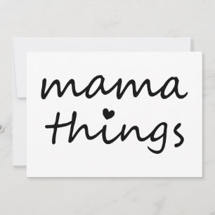 Convite Coisas de Mamãe Primeiro Dia das Mães Nova Mãe