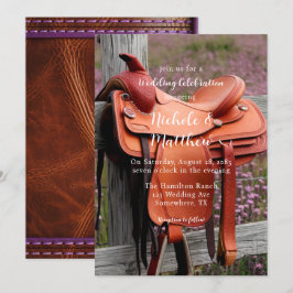 Convite Cola na Festa de noivado da cerca