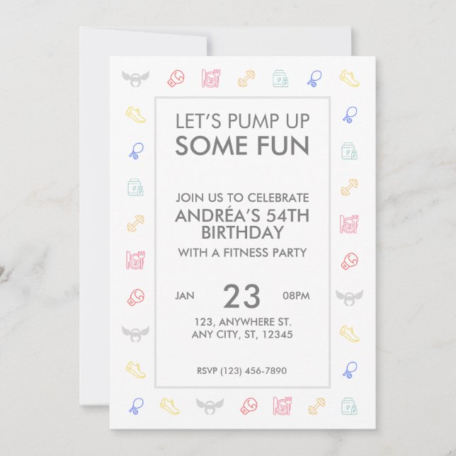 Convite Colaboração Angel Fitness (Frente)