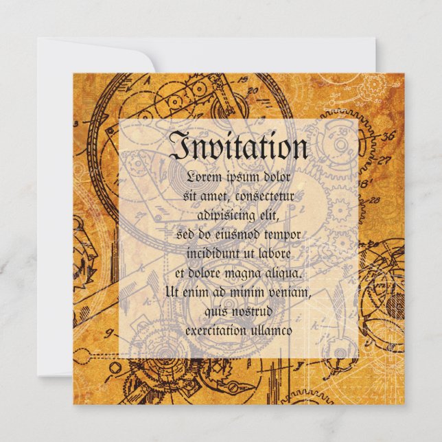 Convite Colagem de Clocos (Frente)