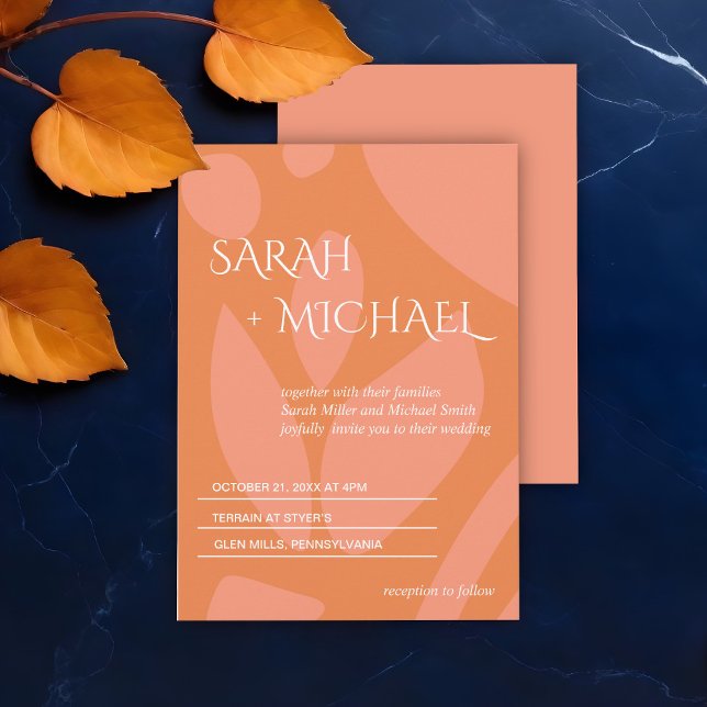 Convite Colagem de Cores Modernas (Criador carregado)