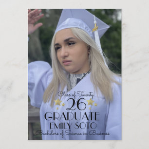 Convite Colagem de Formatura de 2026 Roteiro Estrelas Foto