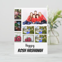 Colagem de Fotografias Rosh Hashanah 8 Personaliza
