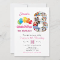 Colagem de fotos de 8 anos número 8 Garota