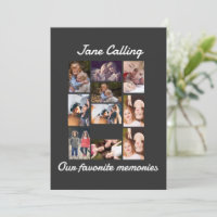 Colagem de Fotos Modernas Personalizadas de Amigos