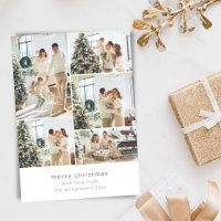 Colagem de Fotos Múltipla 6 Natal Alegre Minimalis