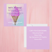 Colagem de Sorvete de Pastel