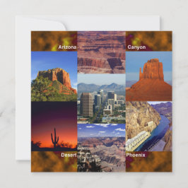 Convite Colagem do Deserto arizona