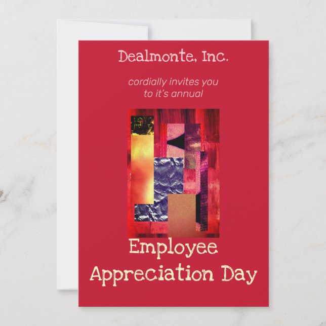 Convite colagem retrógrada (Frente)