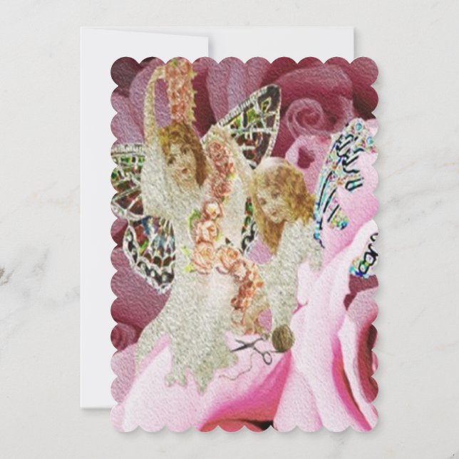 Convite Colares Rosa de Fazer (Verso)