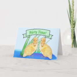 Convite Colchões Amarelos-Bonitos Festas de aniversário pa