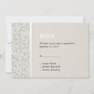 Convite Coleção de Casamento SmartElegance SeaSpray