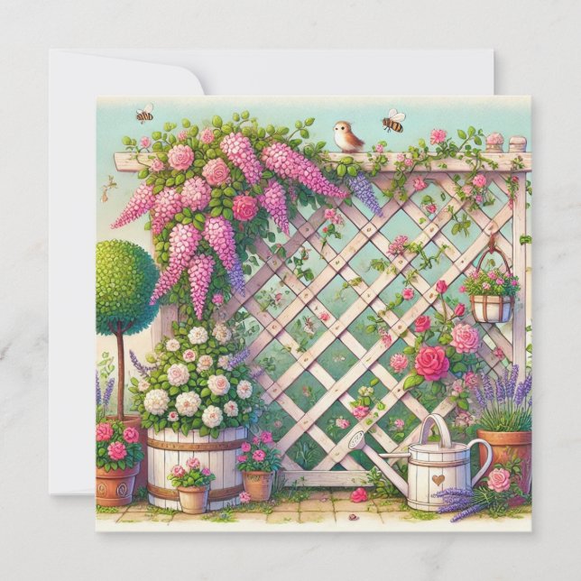 Convite Coleção de Jardins - 3º Portão (Frente)