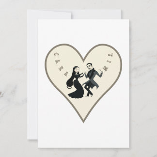 Convite Coleção "Família Spooky"