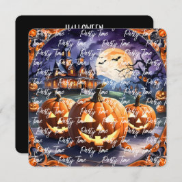 Convite Coleção Popular de Abóbora do Outono