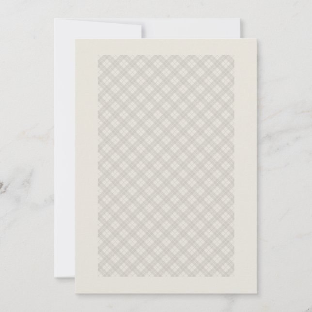 Convite Coleção Velho Renda de Vichy (Frente)