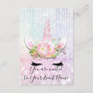 Convite Coletor de aniversário de 3 anos 2d Rosa do Partid