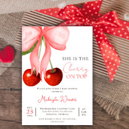 Convite Colette Cherry no Top Baby Girl Invent
