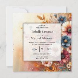 Convite Colheita de Petais e Pintados