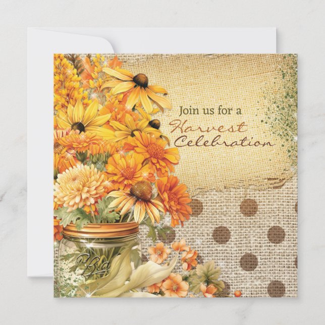 Convite Colheita Encontro (Frente)