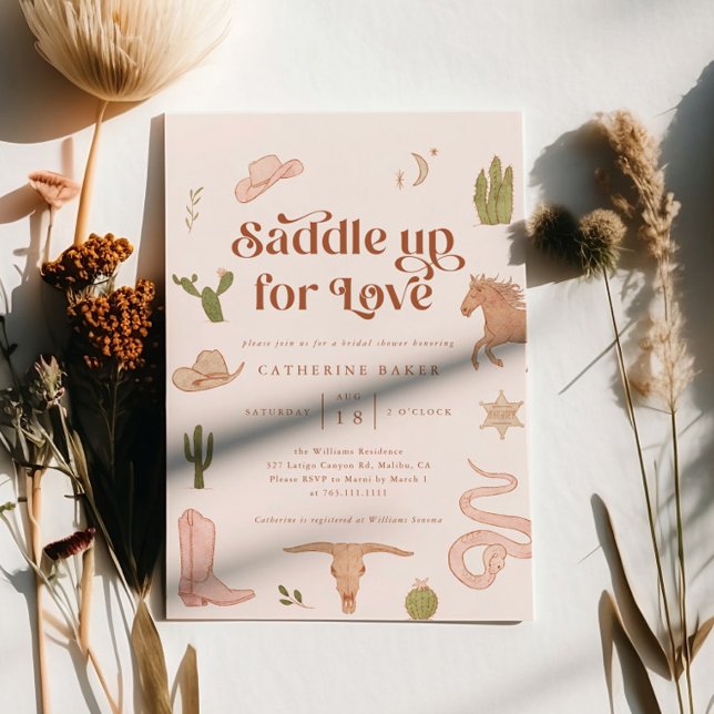 Convite Colocar Chá de panela Ocidental (Criador carregado)