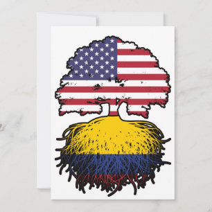Convite Colômbia: América do Norte Colombiana - Bandeira d