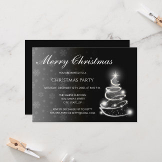 Convite Color Fade Christmas Invitation