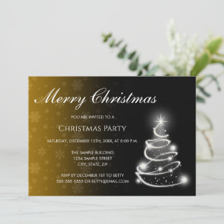 Convite Color Fade Christmas Invitation